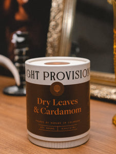 Dry Leaves & Cardamom - Light Provisions - Candle